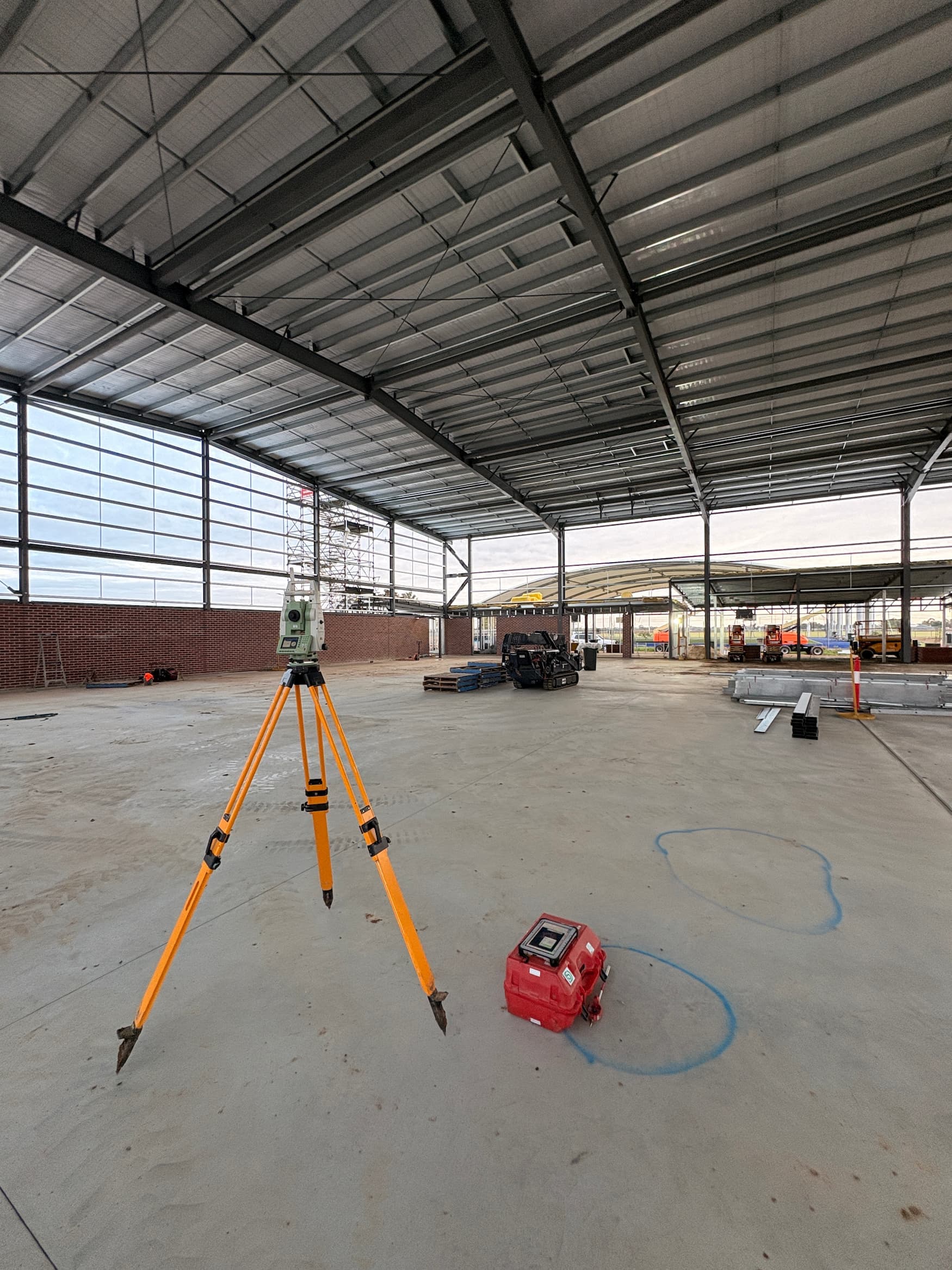 Progress reporting through the build, 5D Surveying