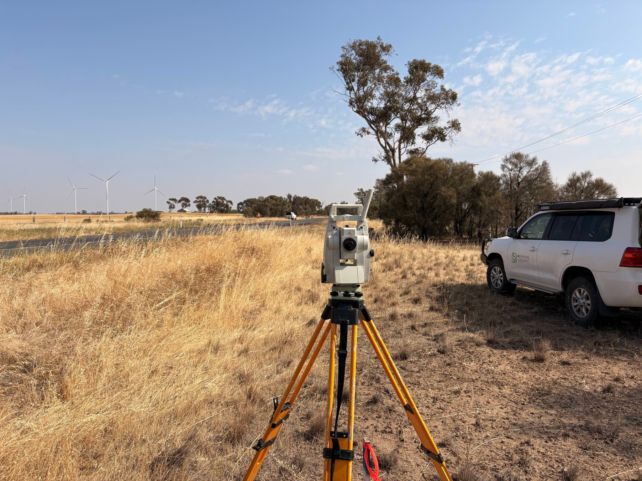 Setout and as-built reporting in one scope, 5D Surveying